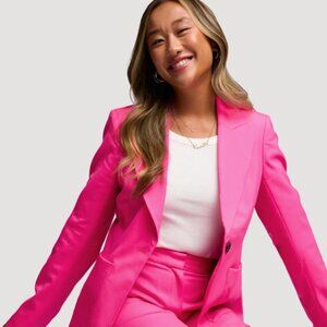 Argent Hot Pink Blazer Jacket NWT